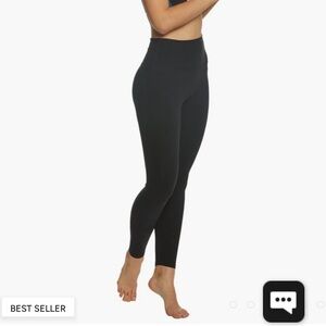 BeyondYoga Spacedye Caught in the MIDI legging — Black/Charcoal - size S NWOT